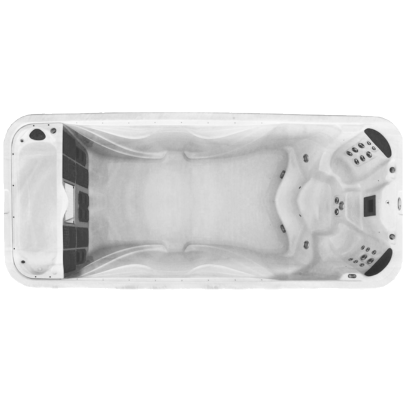 Бассейн СПА с турбо-противотоком Premium Leisure Swimmers Edge 18