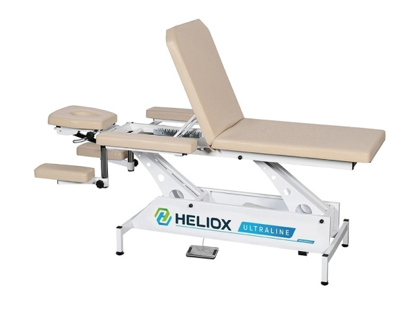 Массажный стол с электроприводом Heliox F1E3C (ширина ложа 700 мм)